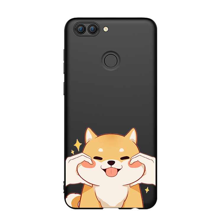 Huawei P Smart Protection Ultra Étui Coque De Téléphone Chiens Tout Compris Fluide Doux