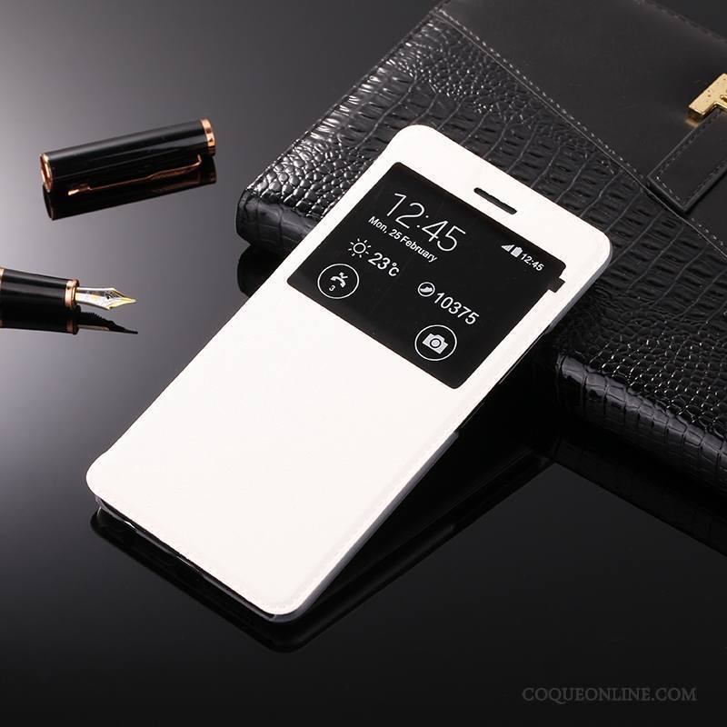 Huawei P Smart Protection Étui Ouvrir La Fenêtre Téléphone Portable Clamshell Incassable Coque De Téléphone
