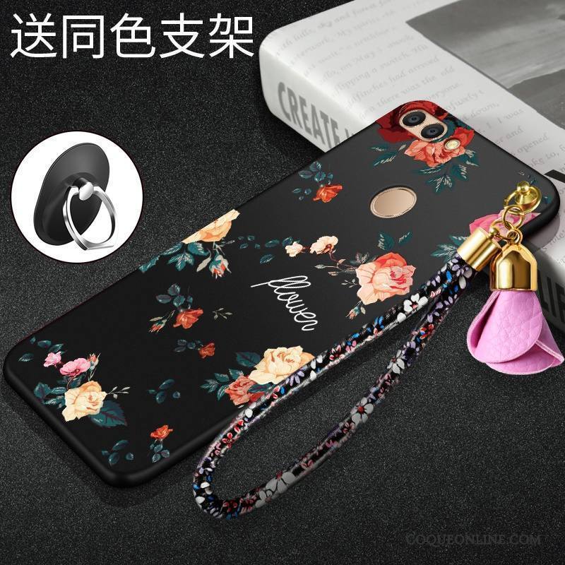 Huawei P Smart Silicone Étui Fluide Doux Délavé En Daim Coque De Téléphone Rouge Téléphone Portable