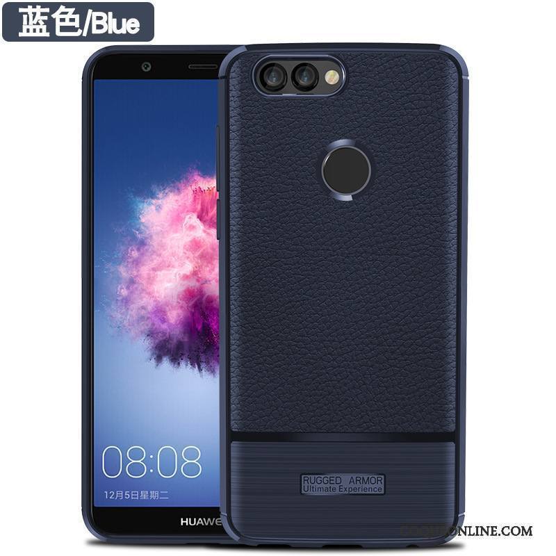 Huawei P Smart Tout Compris Fluide Doux Étui Délavé En Daim Incassable Coque De Téléphone Protection