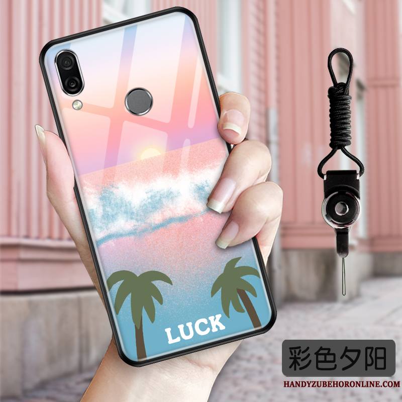 Huawei P Smart Z Coque De Téléphone Luxe Incassable Silicone Étui Charmant Chat