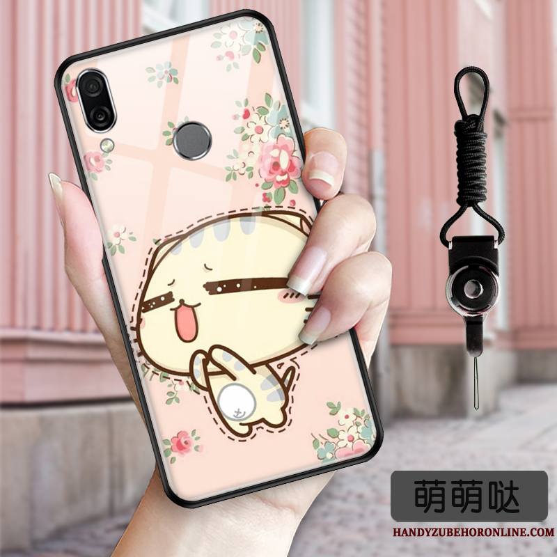 Huawei P Smart Z Coque De Téléphone Luxe Incassable Silicone Étui Charmant Chat