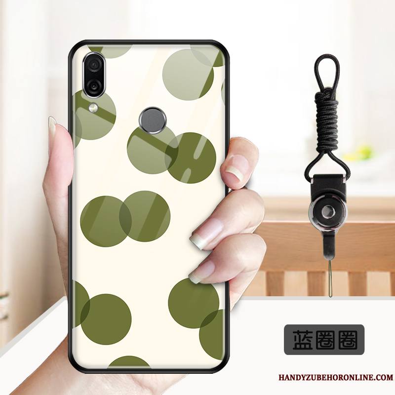 Huawei P Smart Z Coque De Téléphone Miroir Tout Compris Silicone Dessin Animé Protection Verre