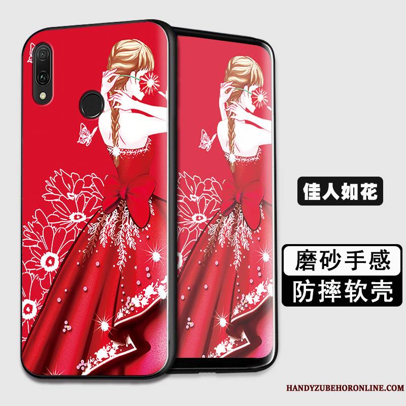Huawei P Smart Z Coque De Téléphone Tout Compris Tendance Sakura Fluide Doux Protection Étui
