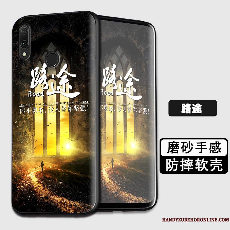 Huawei P Smart Z Coque De Téléphone Tout Compris Tendance Sakura Fluide Doux Protection Étui