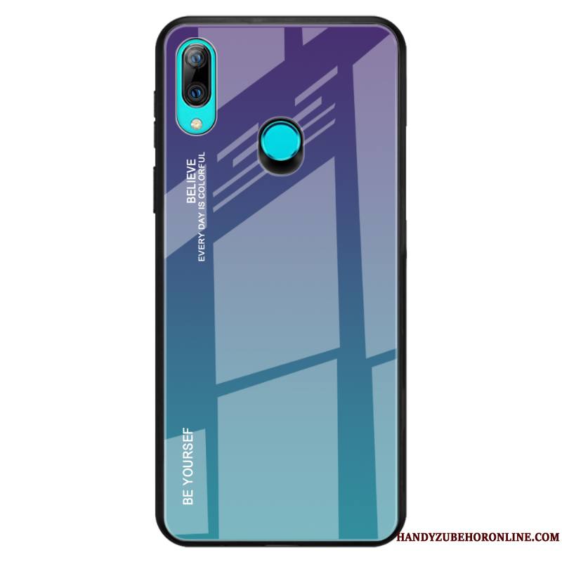 Huawei P Smart Z Coque Tout Compris Dégradé De Couleur Personnalité Étui Protection Silicone