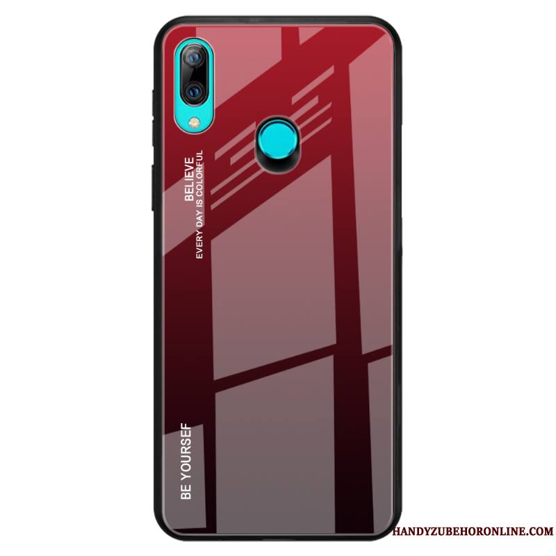 Huawei P Smart Z Coque Tout Compris Dégradé De Couleur Personnalité Étui Protection Silicone