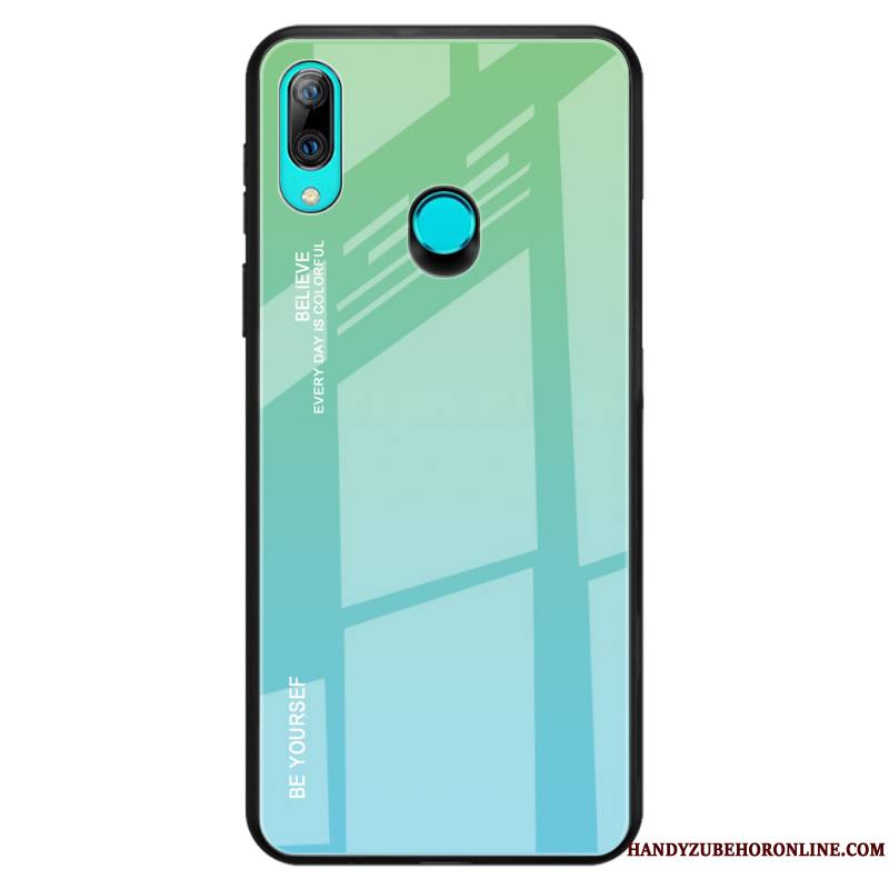 Huawei P Smart Z Coque Tout Compris Dégradé De Couleur Personnalité Étui Protection Silicone