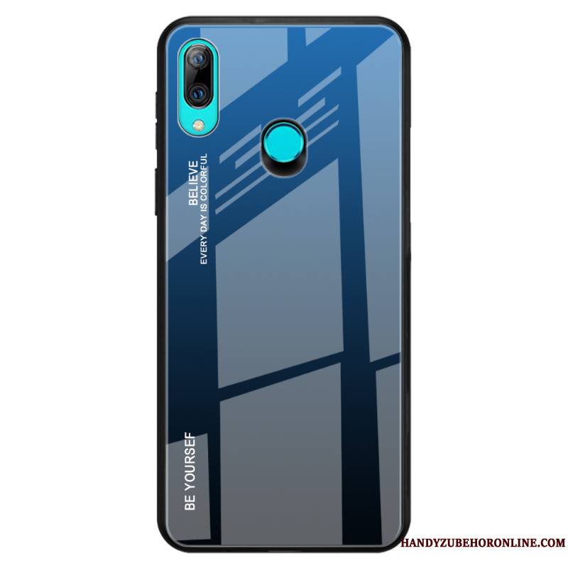 Huawei P Smart Z Coque Tout Compris Dégradé De Couleur Personnalité Étui Protection Silicone