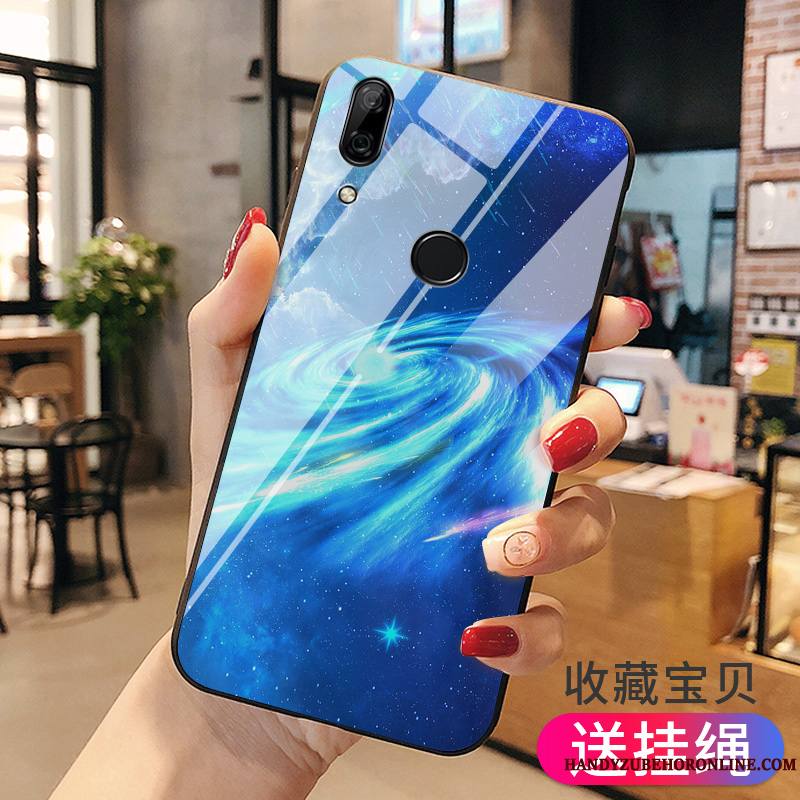 Huawei P Smart Z Coque Verre Étui Vert Tout Compris Silicone Téléphone Portable Protection