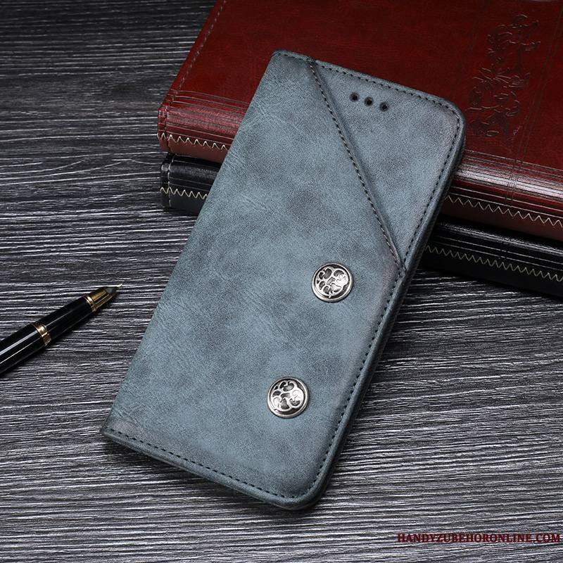 Huawei P Smart Z Incassable Étui En Cuir Téléphone Portable Coque De Téléphone Housse Protection
