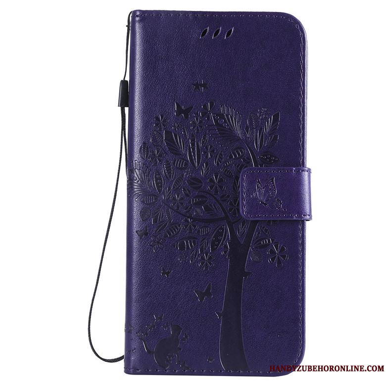 Huawei P Smart Z Protection Arbres Incassable Housse Étui En Cuir Coque De Téléphone Fluide Doux