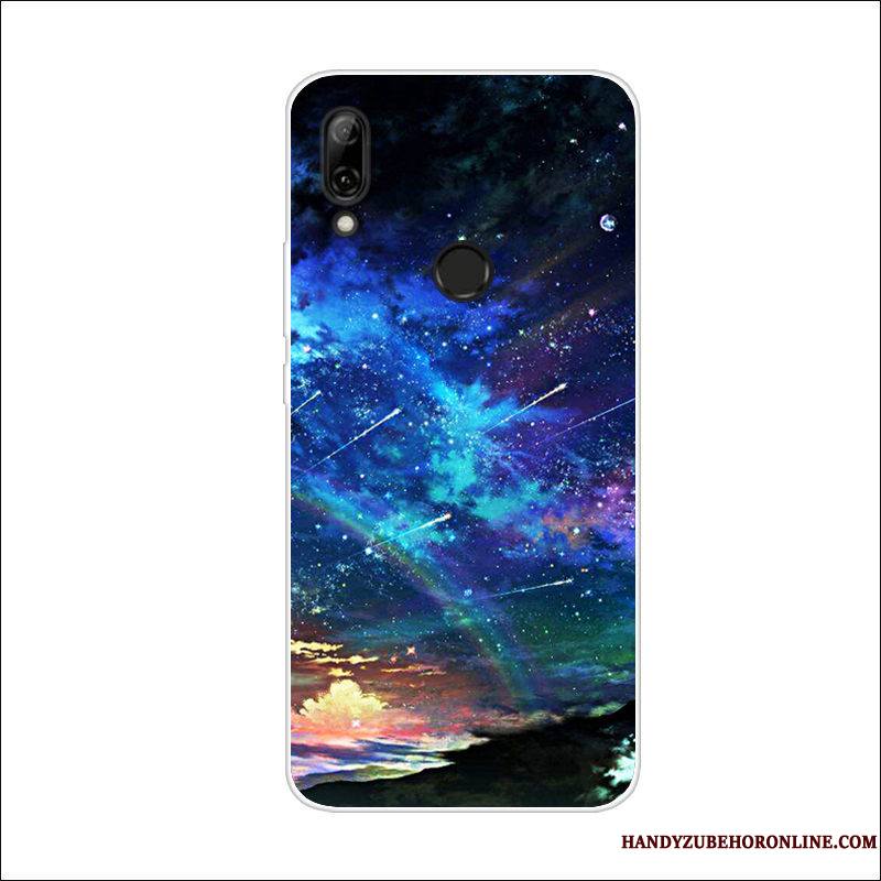 Huawei P Smart Z Silicone Étui Coque Fleurs De Papillons Tendance Dessin Animé De Téléphone