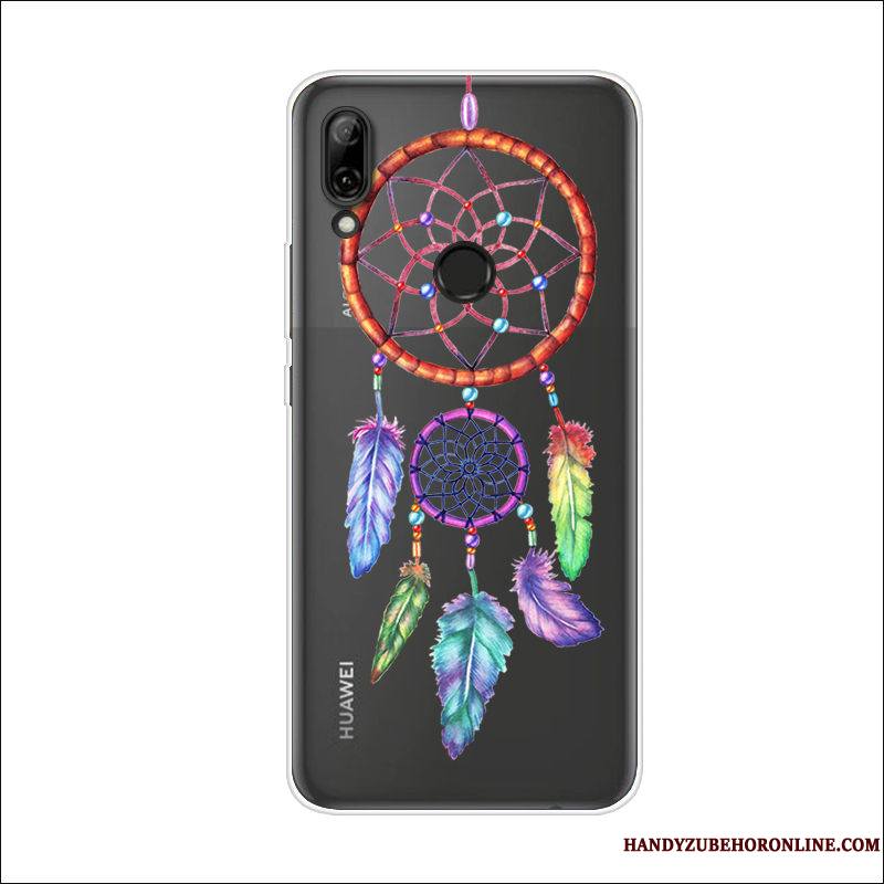 Huawei P Smart Z Silicone Étui Coque Fleurs De Papillons Tendance Dessin Animé De Téléphone