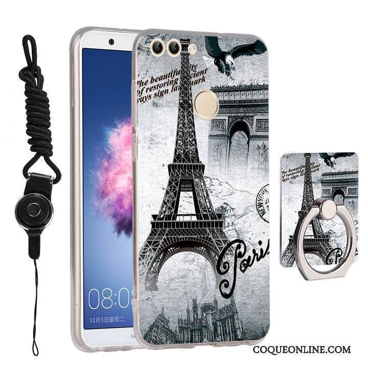 Huawei P Smart Étui Coque De Téléphone Incassable Fluide Doux Tout Compris Silicone Protection