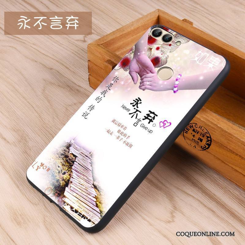Huawei P Smart Étui Jaune Silicone Coque De Téléphone Délavé En Daim