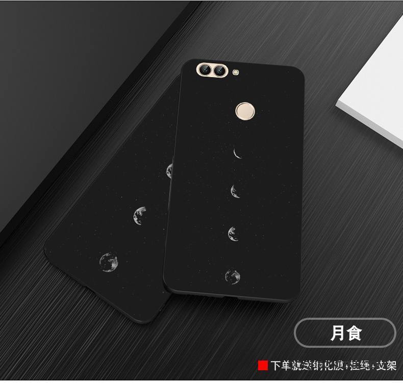 Huawei P Smart Étui Silicone Personnalisé Coque De Téléphone Noir Incassable Personnalité
