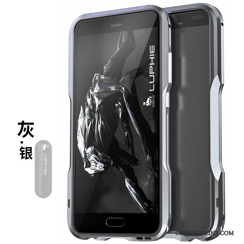 Huawei P10 Coque Border Tout Compris Incassable Difficile Étui Protection Métal