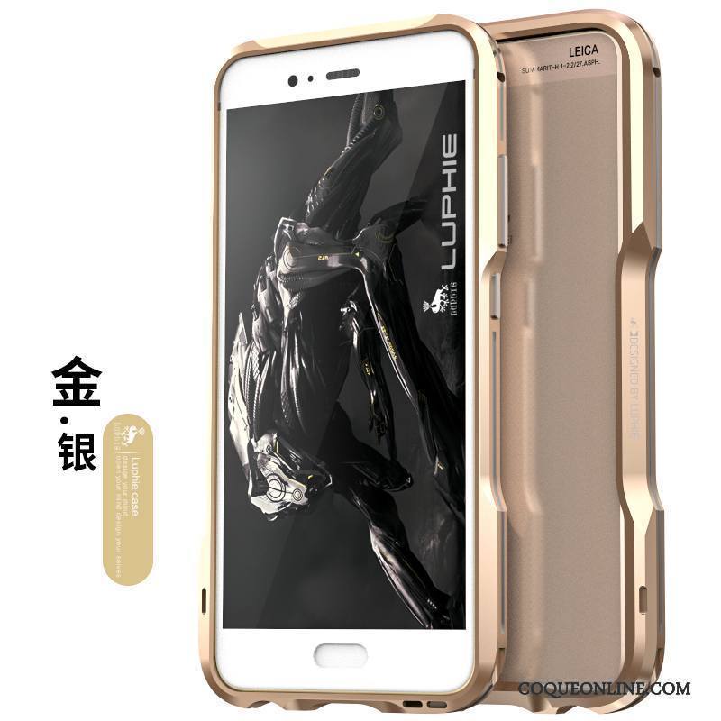 Huawei P10 Coque Border Tout Compris Incassable Difficile Étui Protection Métal