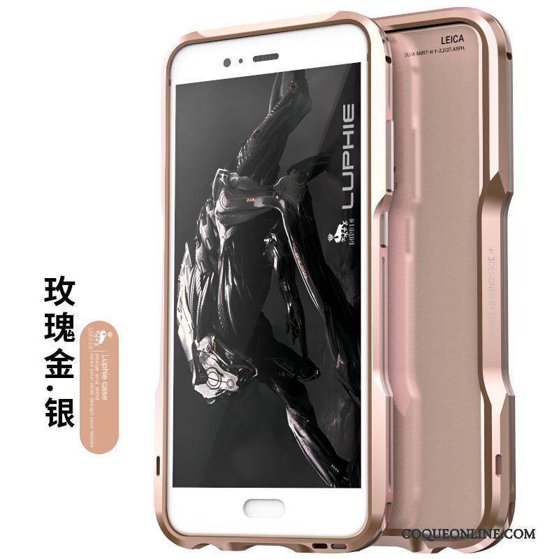 Huawei P10 Coque Border Tout Compris Incassable Difficile Étui Protection Métal