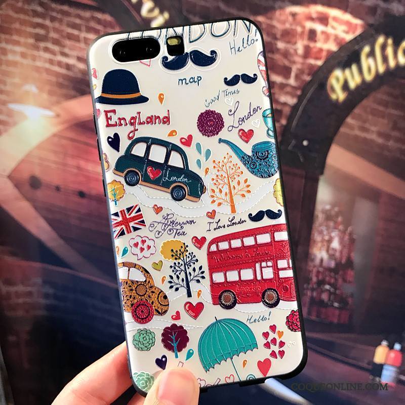 Huawei P10 Coque De Téléphone Fluide Doux Créatif Personnalité Silicone Dessin Animé Étui