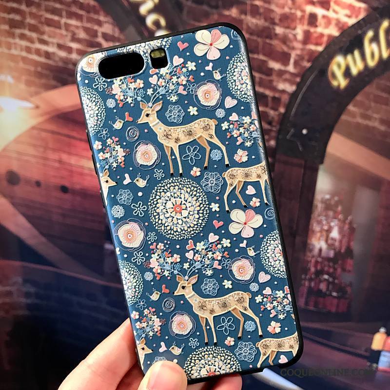 Huawei P10 Coque De Téléphone Fluide Doux Créatif Personnalité Silicone Dessin Animé Étui