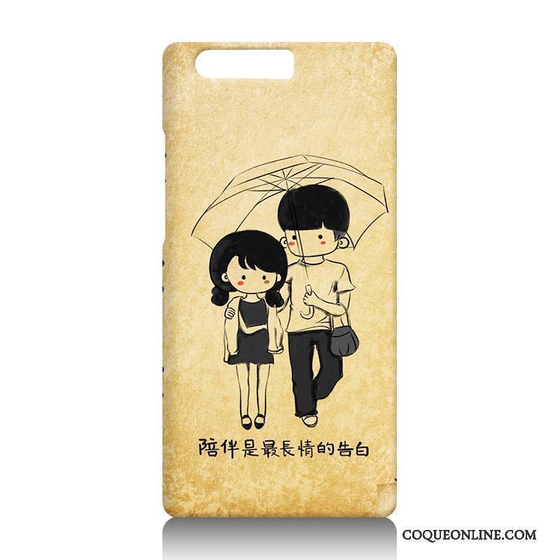 Huawei P10 Coque Incassable Dessin Animé Étui Silicone Tout Compris Créatif Fluide Doux