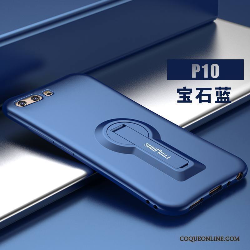Huawei P10 Incassable Personnalité Légère Coque De Téléphone Or Tendance Support
