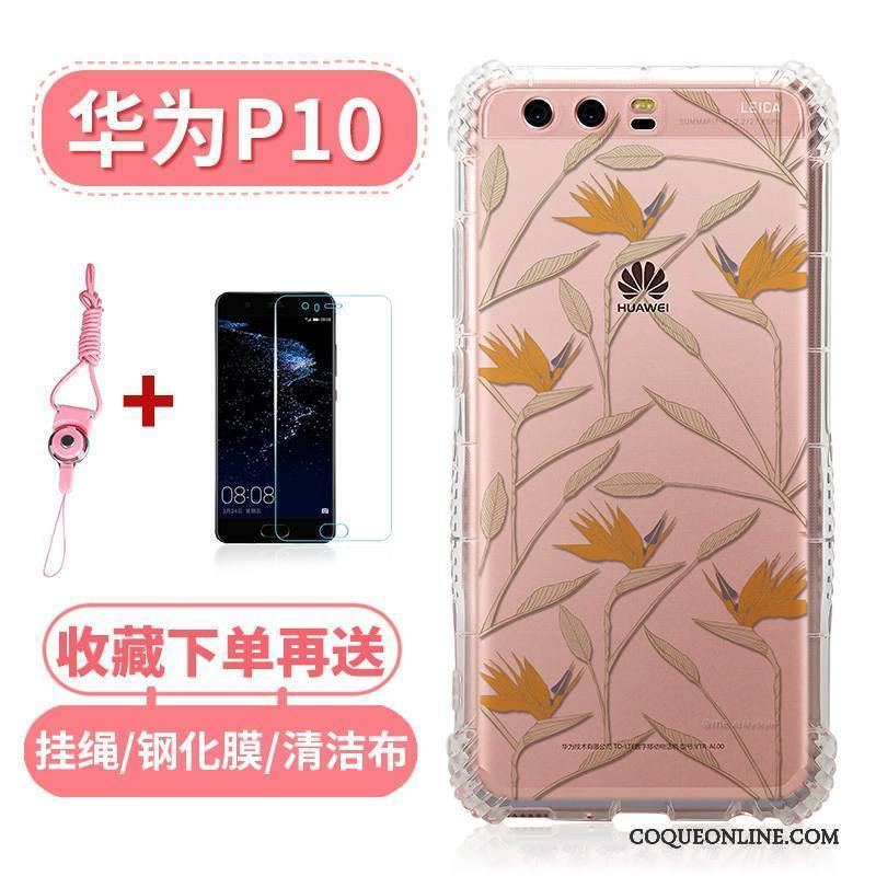 Huawei P10 Incassable Tout Compris Téléphone Portable Coque De Téléphone Ornements Suspendus Fluide Doux Ballon