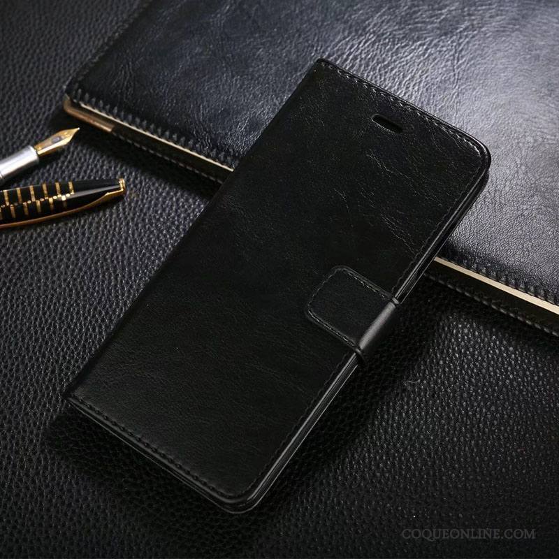 Huawei P10 Lite Coque Clamshell Téléphone Portable Incassable Fluide Doux Étui Cuir Véritable Bleu Clair