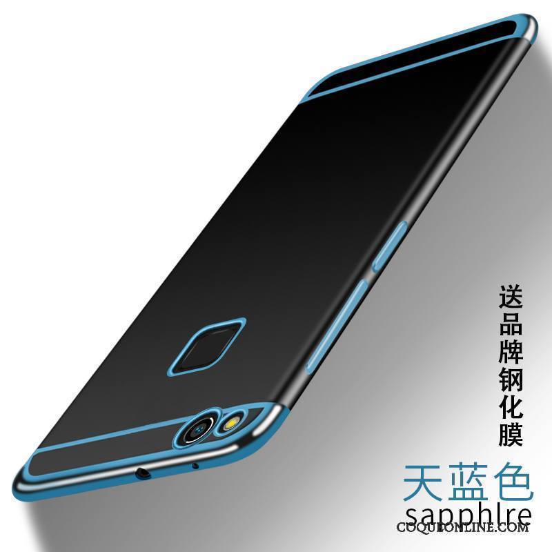 Huawei P10 Lite Jeunesse Incassable Argent Étui Très Mince Coque Fluide Doux