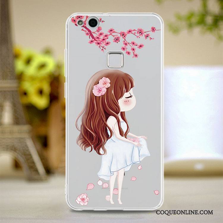 Huawei P10 Lite Protection Fluide Doux Coque De Téléphone Jeunesse Étui Rose
