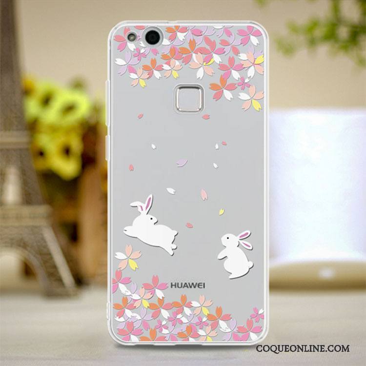 Huawei P10 Lite Protection Fluide Doux Coque De Téléphone Jeunesse Étui Rose