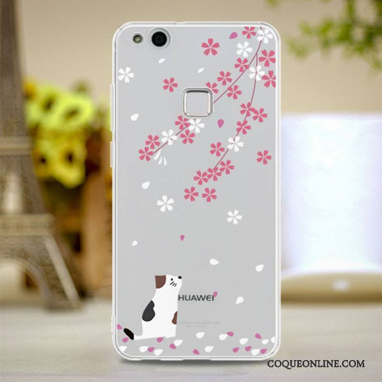 Huawei P10 Lite Protection Fluide Doux Coque De Téléphone Jeunesse Étui Rose