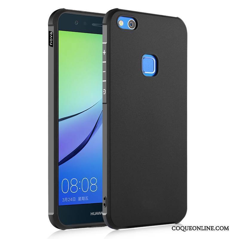 Huawei P10 Lite Silicone Jeunesse Étui Coque De Téléphone Incassable Délavé En Daim Protection