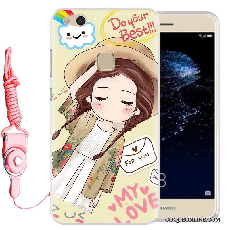 Huawei P10 Lite Téléphone Portable Protection Coque De Téléphone Jeunesse Dessin Animé Ornements Suspendus Étui