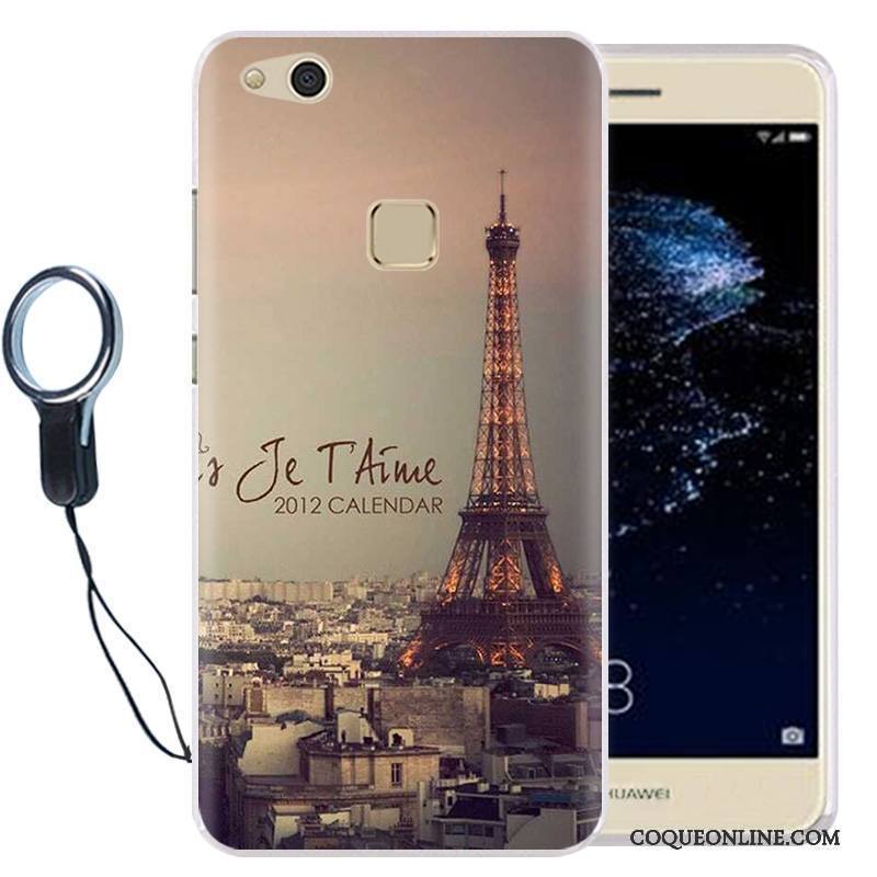 Huawei P10 Lite Téléphone Portable Protection Coque De Téléphone Jeunesse Dessin Animé Ornements Suspendus Étui