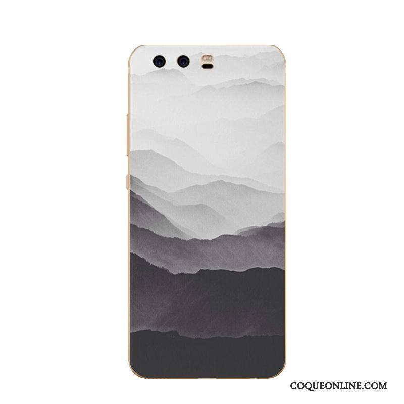 Huawei P10 Personnalité Paysage Silicone Étui Coque De Téléphone Original Jeunesse