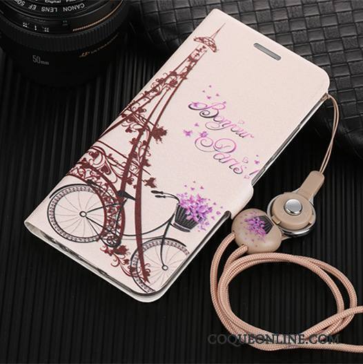 Huawei P10 Plus Clamshell Étui Charmant Protection Téléphone Portable Coque De Téléphone Violet