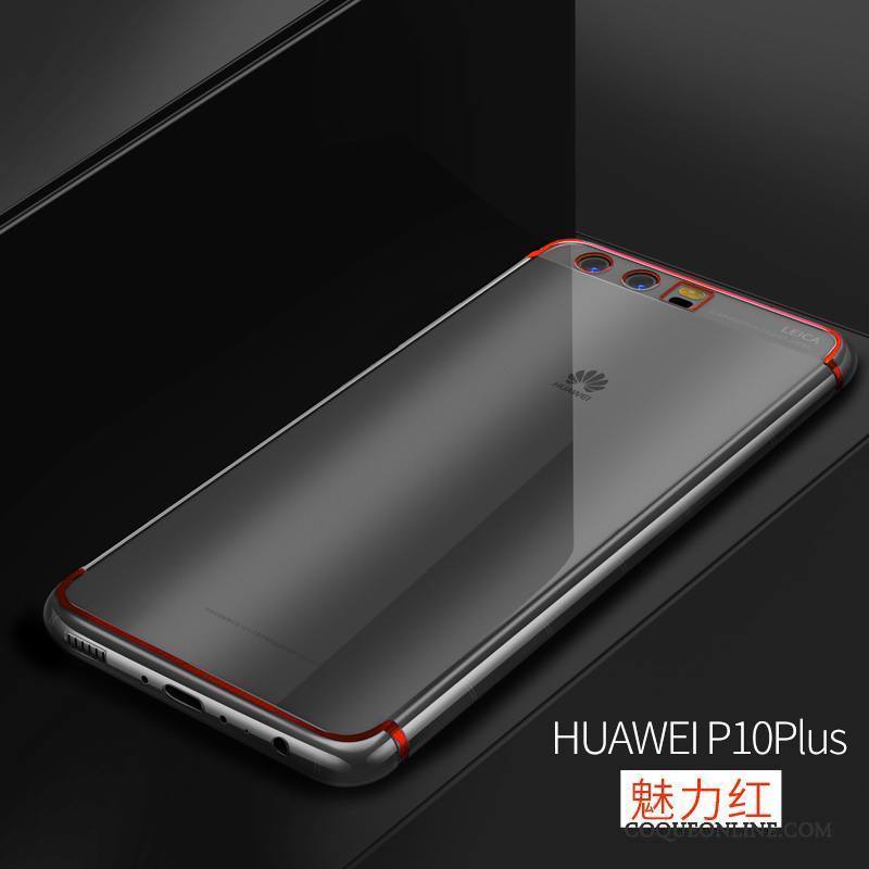 Huawei P10 Plus Coque De Téléphone Argent Tout Compris Personnalité Décompression Transparent