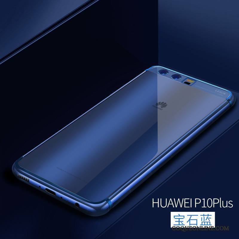 Huawei P10 Plus Coque De Téléphone Argent Tout Compris Personnalité Décompression Transparent