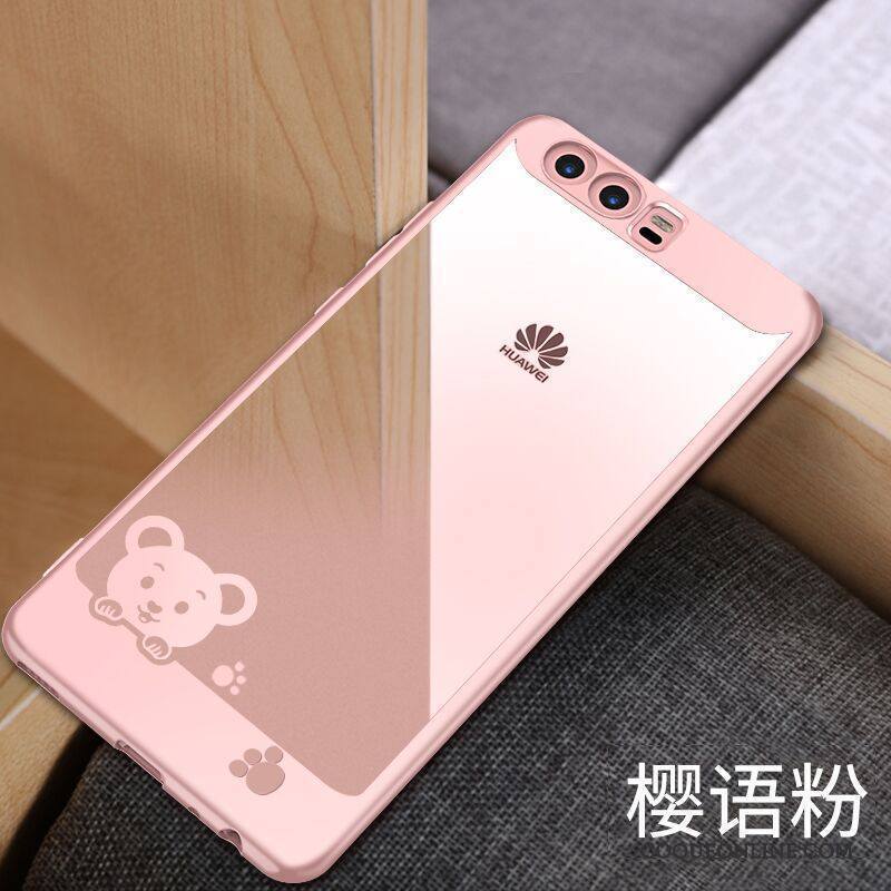 Huawei P10 Plus Coque Fluide Doux Argent Protection Transparent Très Mince Étui Incassable