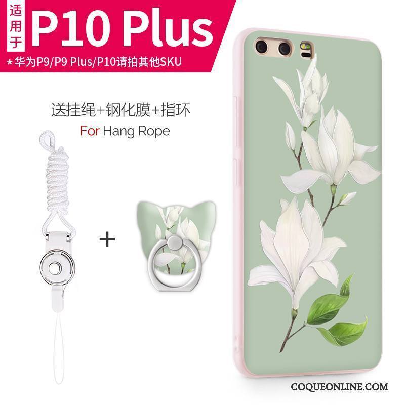 Huawei P10 Plus Coque Silicone Tout Compris Incassable Très Mince Fluide Doux Protection Étui