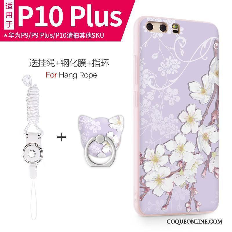 Huawei P10 Plus Coque Silicone Tout Compris Incassable Très Mince Fluide Doux Protection Étui