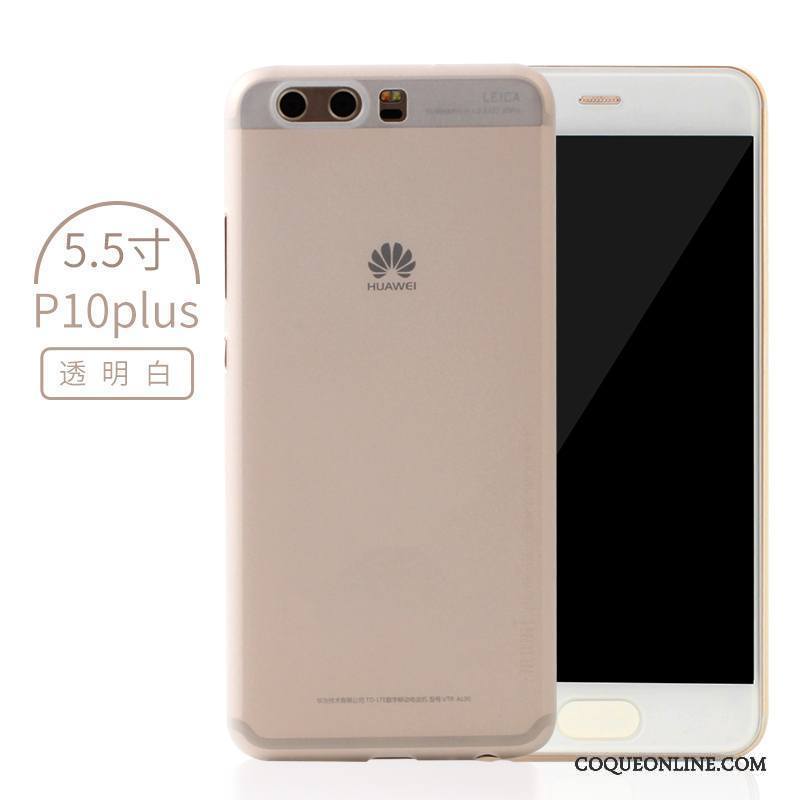 Huawei P10 Plus Créatif Très Mince Protection Délavé En Daim Coque De Téléphone Étui Bleu