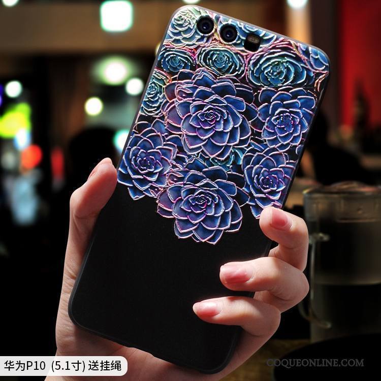 Huawei P10 Plus Fluide Doux Ethnique Étui Multicolore Incassable Coque De Téléphone Personnalité