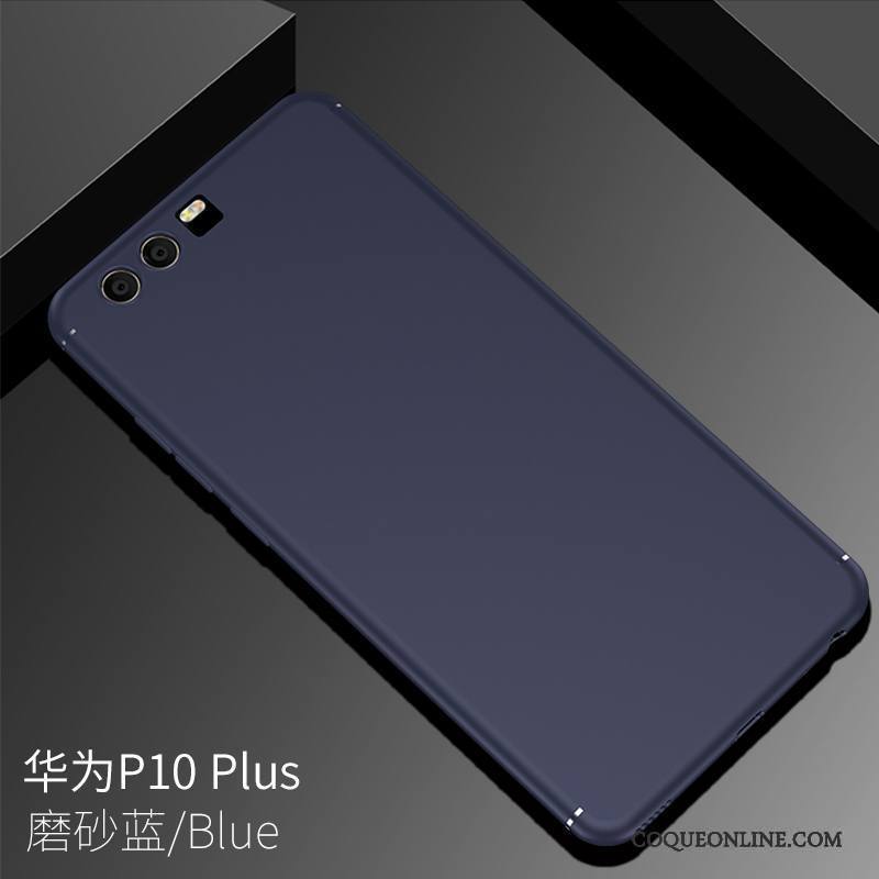 Huawei P10 Plus Membrane Fluide Doux Délavé En Daim Très Mince Personnalisé Pu Coque