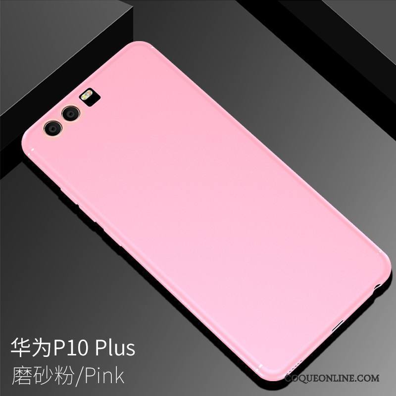 Huawei P10 Plus Membrane Fluide Doux Délavé En Daim Très Mince Personnalisé Pu Coque