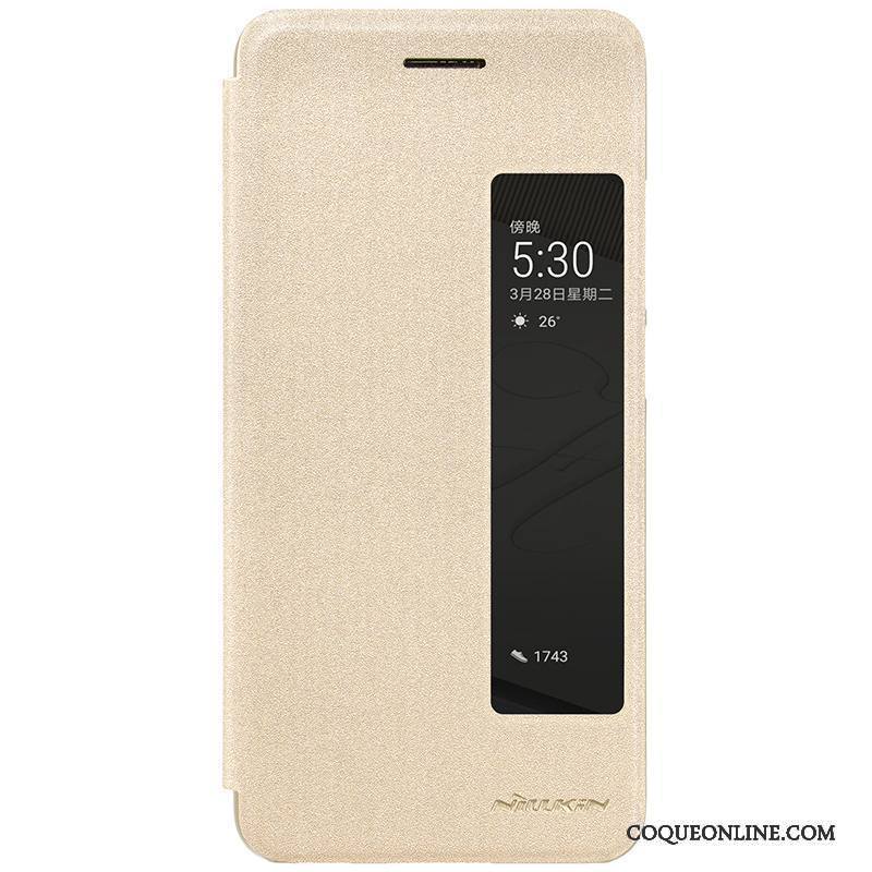 Huawei P10 Plus Noir Étui Incassable Coque De Téléphone Étui En Cuir Protection Housse