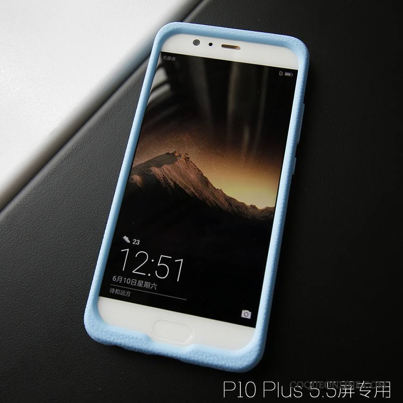 Huawei P10 Plus Tout Compris Coque De Téléphone Protection Modèle Fleurie Incassable Cuir Vert